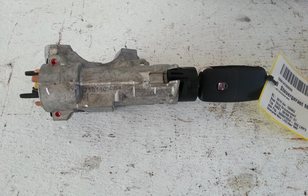 Seat Ibiza 6J Bj.10 Motorsteuerger&auml;t Tacho Z&uuml;ndschloss 045906013AB